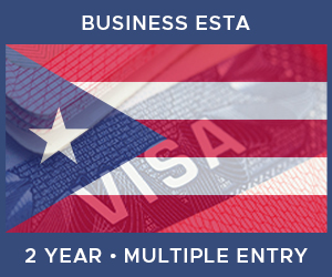 United Kingdom Multiple Entry Business ESTA For Puerto Rico (2 Year 90 Day)