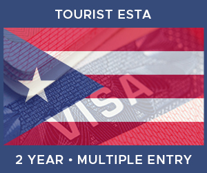 United Kingdom Multiple Entry Tourist ESTA For Puerto Rico (2 Year 90 Day)